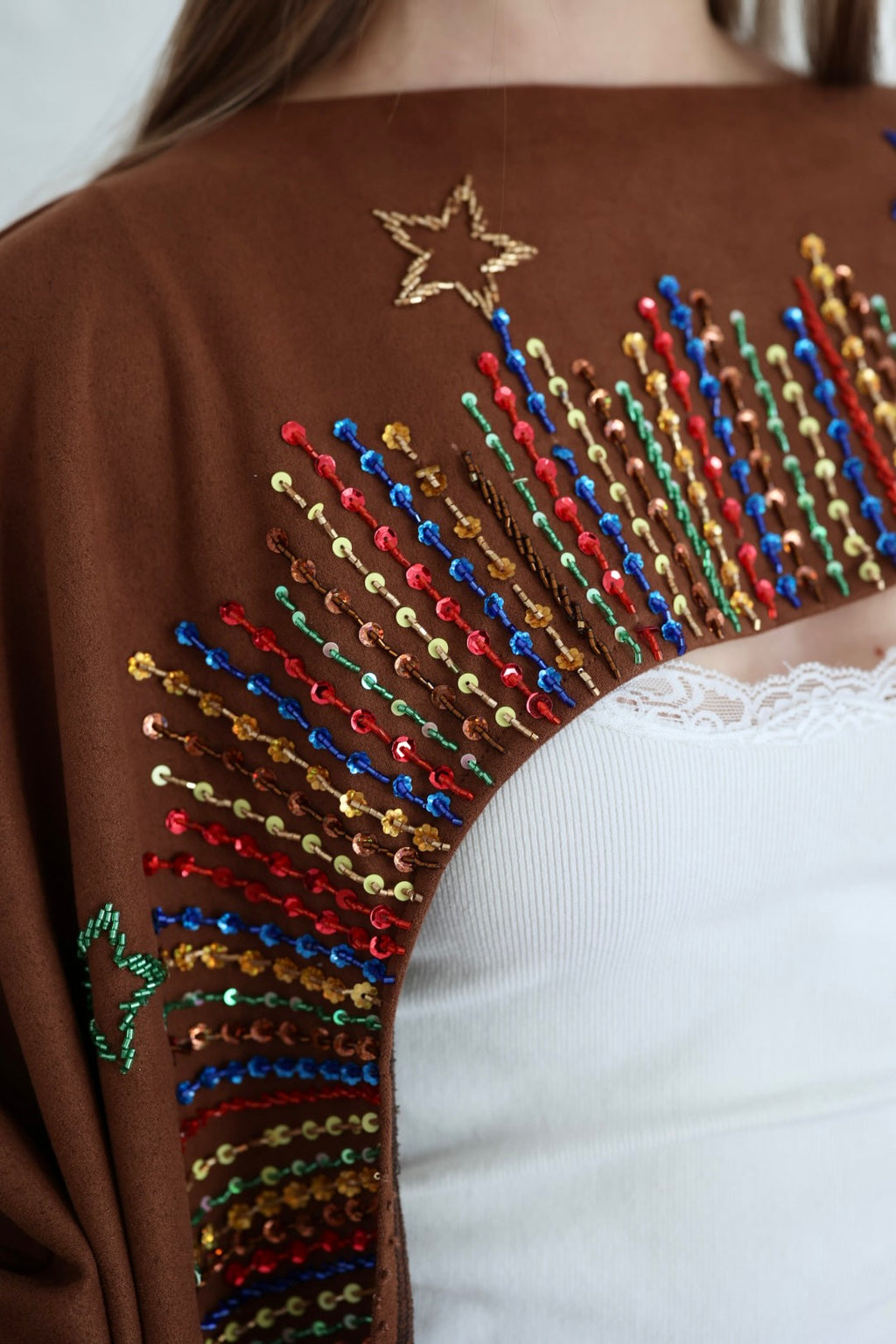 SULLA kaftan in camel