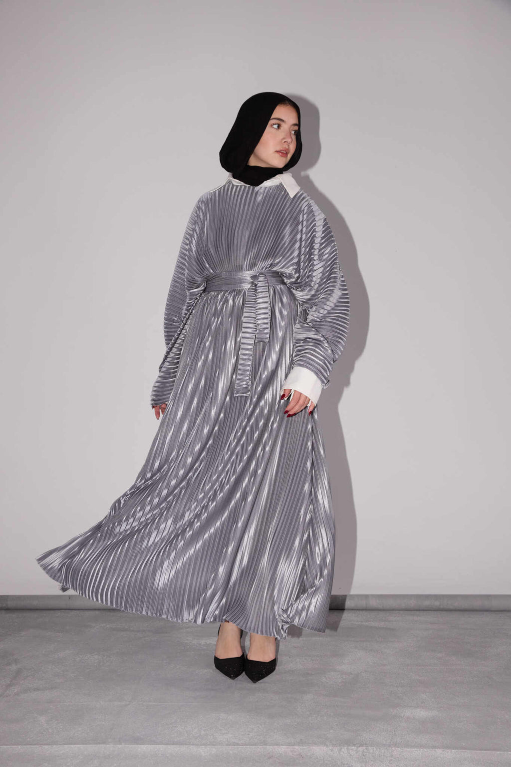 Nour Dress - Gray