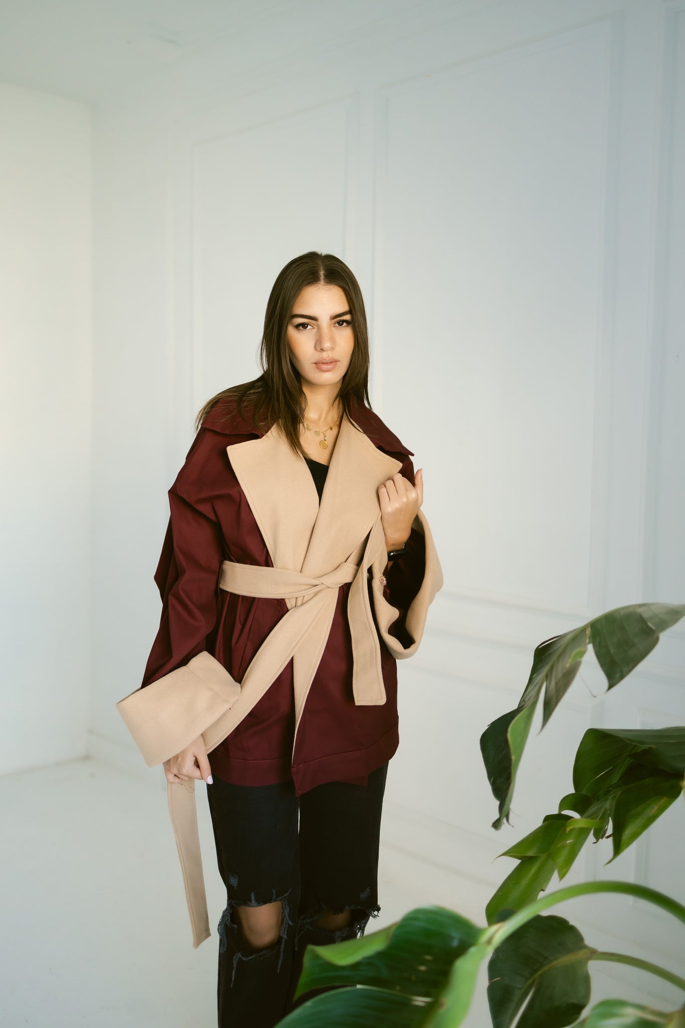 Burgundy Trench