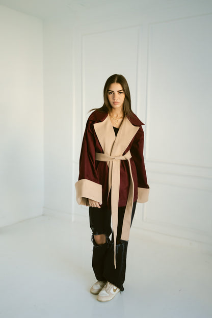 Burgundy Trench