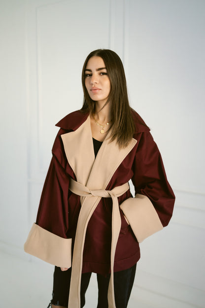 Burgundy Trench