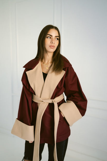 Burgundy Trench