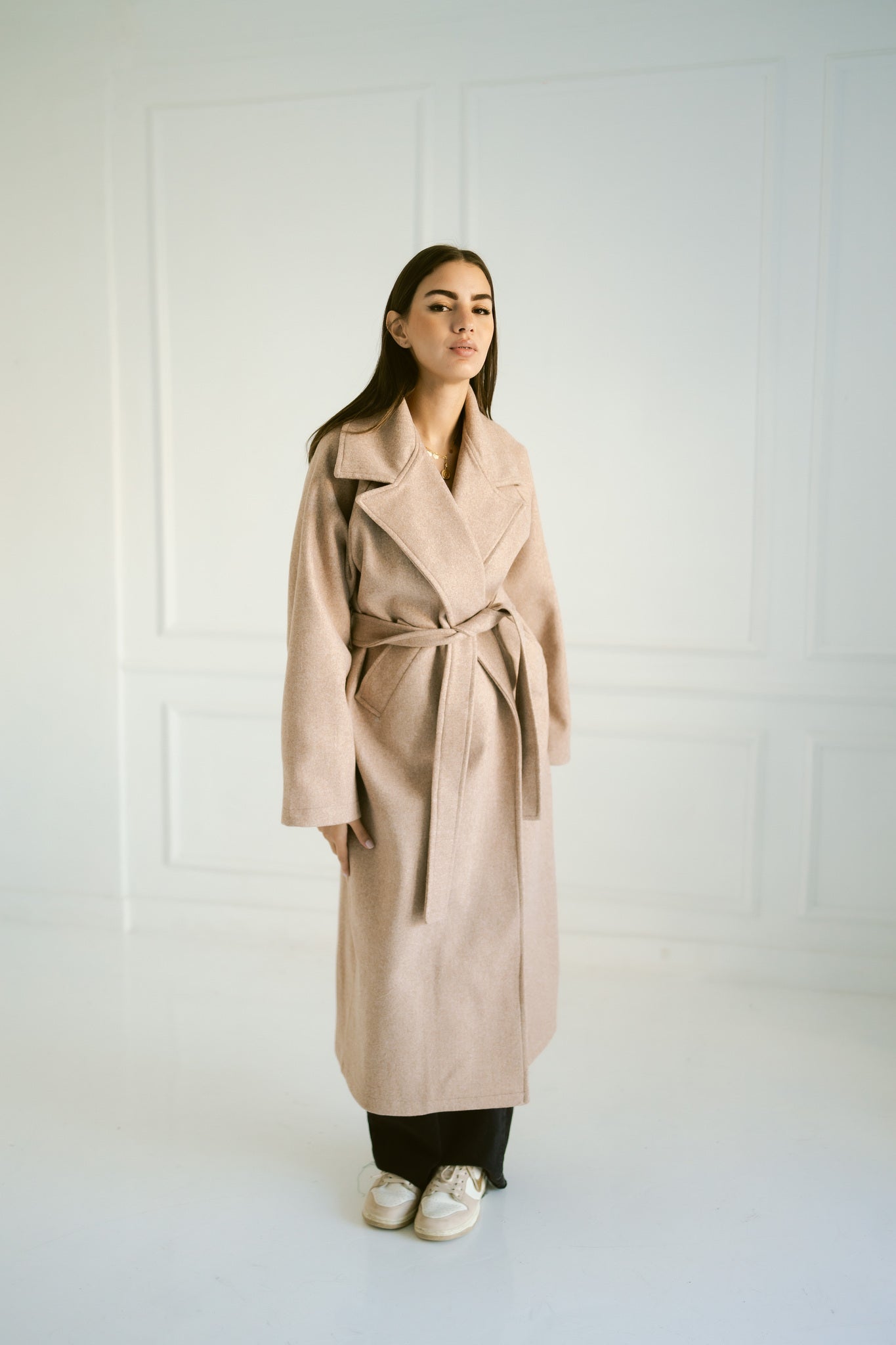 Beige Coat