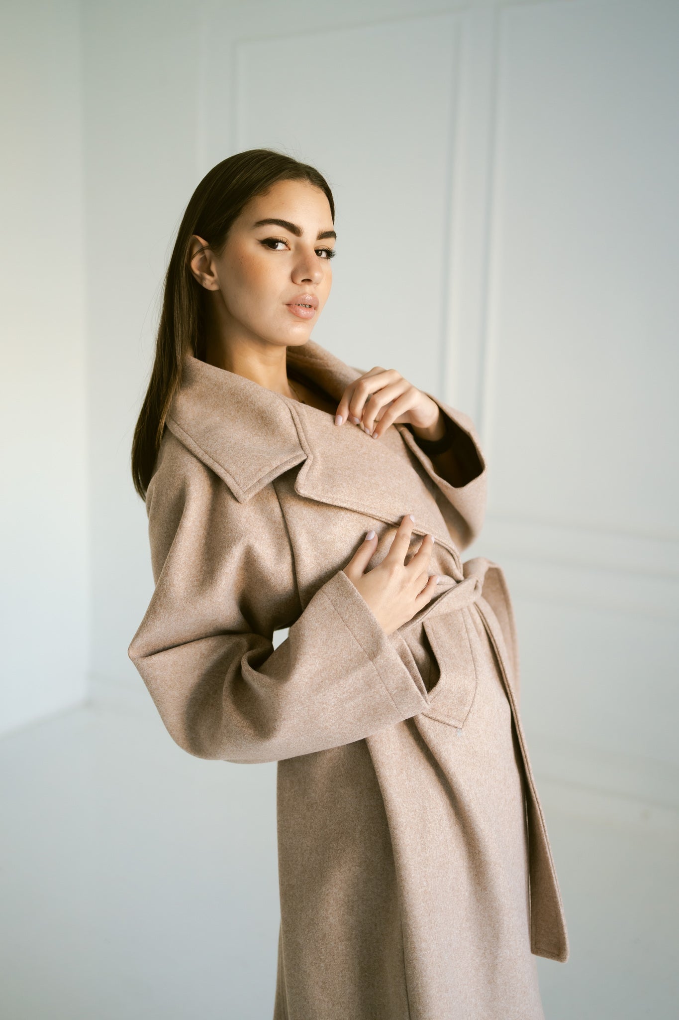 Beige Coat